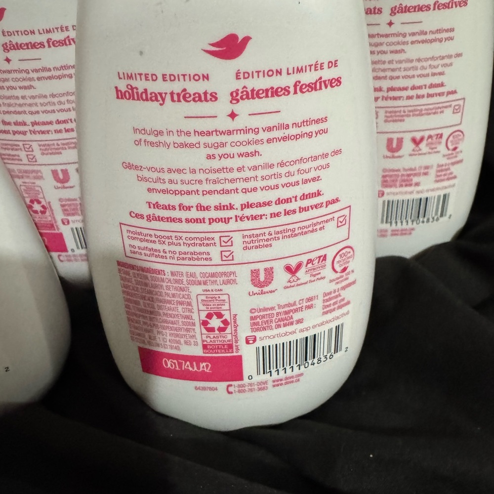 10 Dove Holiday Treats Hand Soaps New - Picture 6 of 6